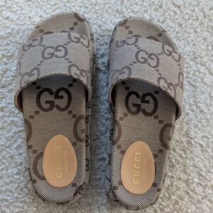 Luxury Brown Slides